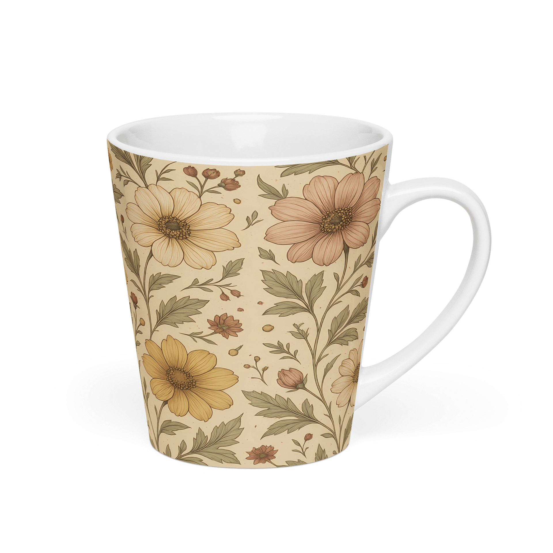 Blossom Elegance Latte Mug product image (2)