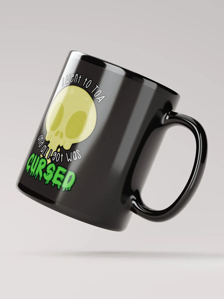 All I Got Was Cursed - Rogue - Black Glossy Mug product image (2)