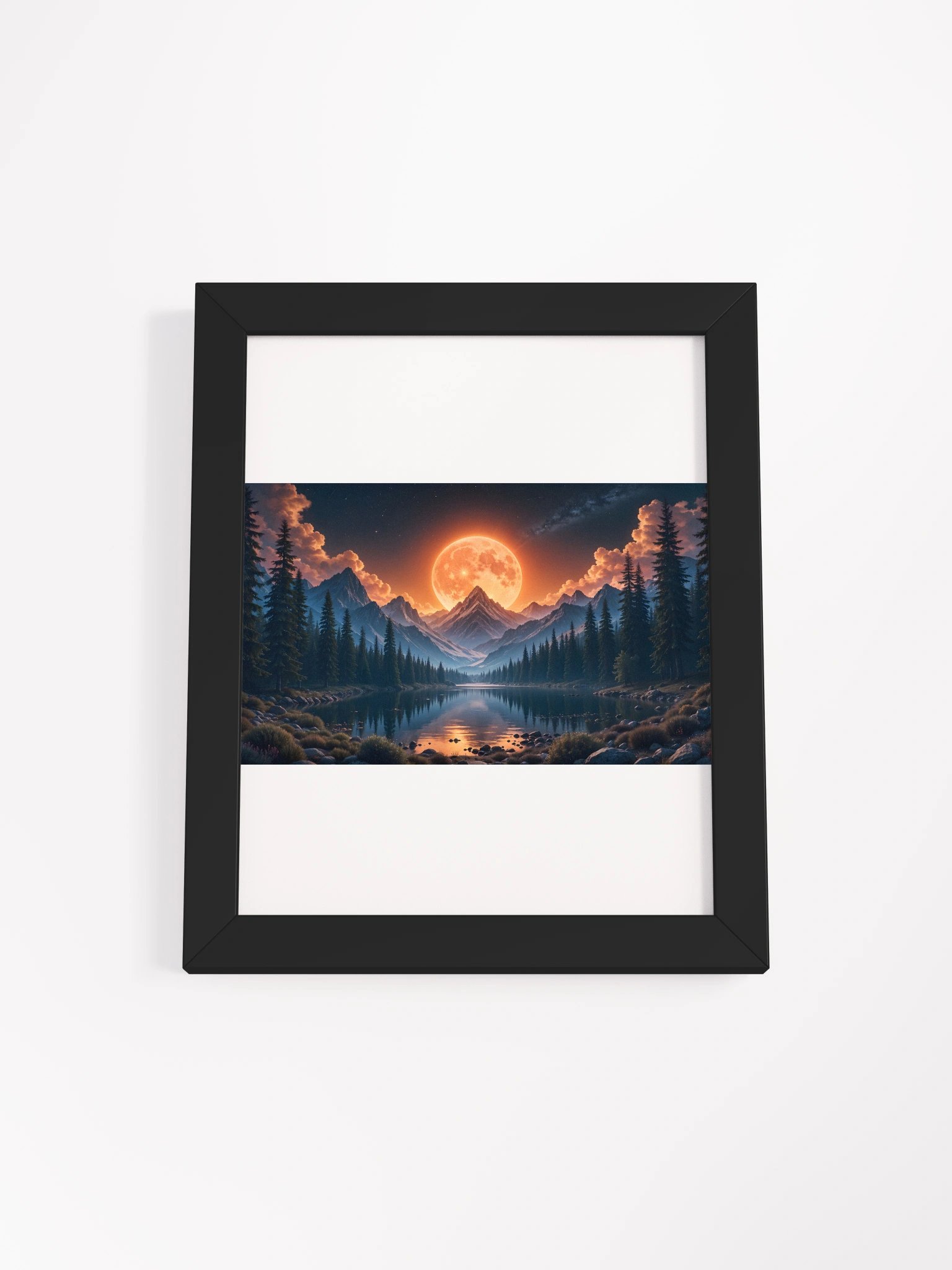 Canvas Wall Art Mountain Lake product image (5)