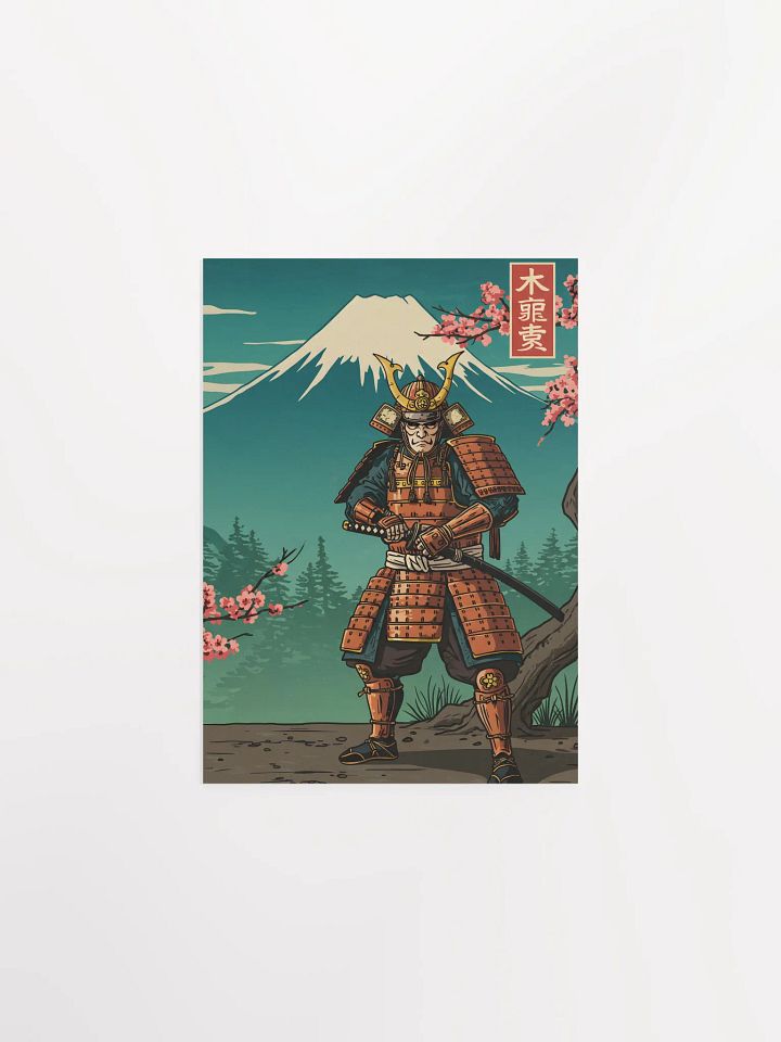 Sacred Peak Samurai Poster product image (1)