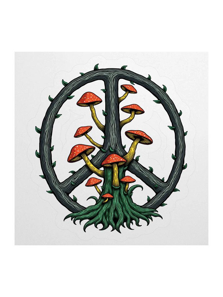 Peace Tree Sticker product image (1)