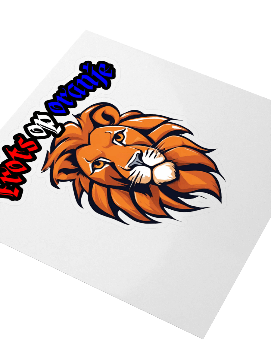 Trots op oranje Sticker product image (7)