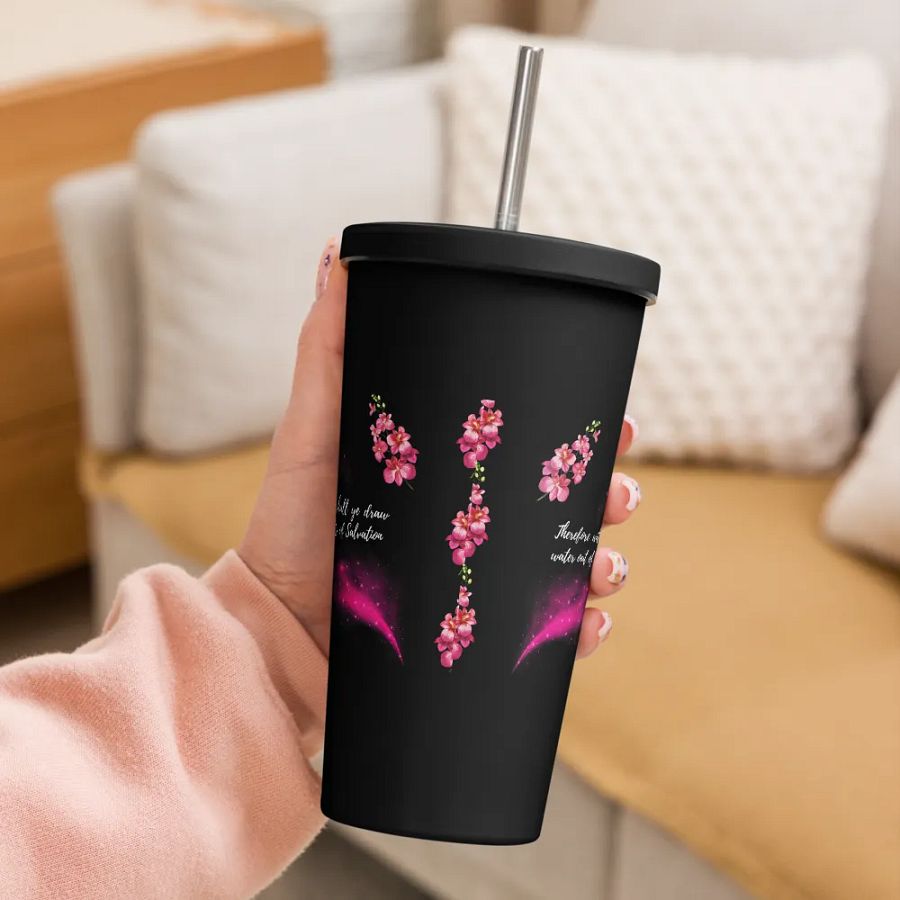 Is 12:3 Insulated Tumbler with Straw product image (8)