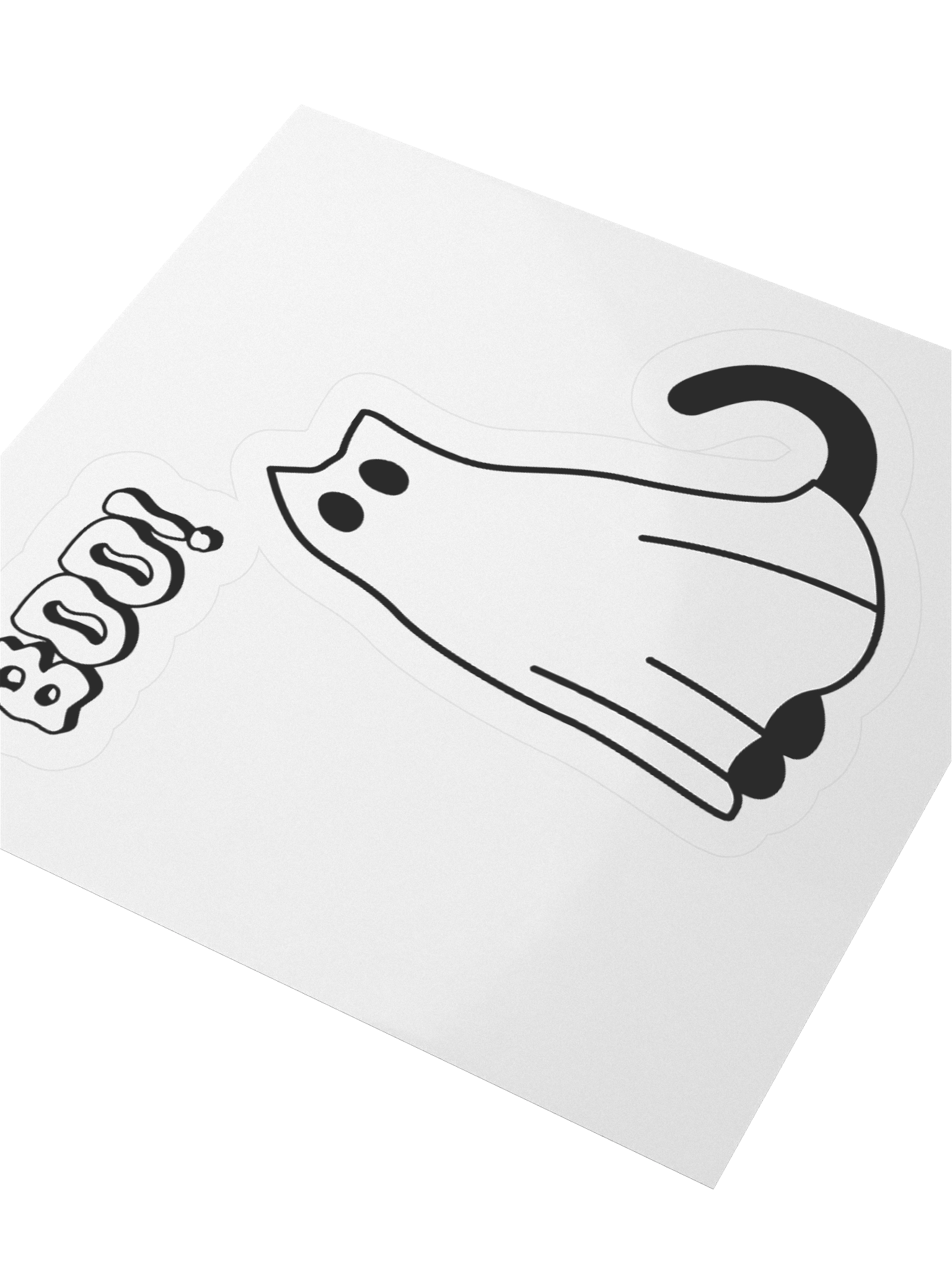 Scary Ghost Sticker product image (9)