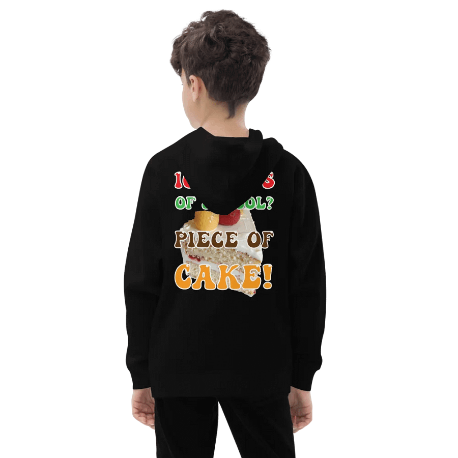 100 Days of School? Piece of Cake Celebration Youth Pullover product image (10)