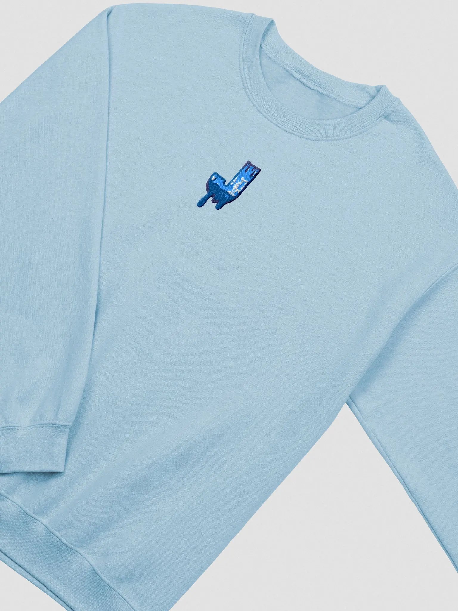 Premium Blue Dripping J Sweatshirt product image (2)