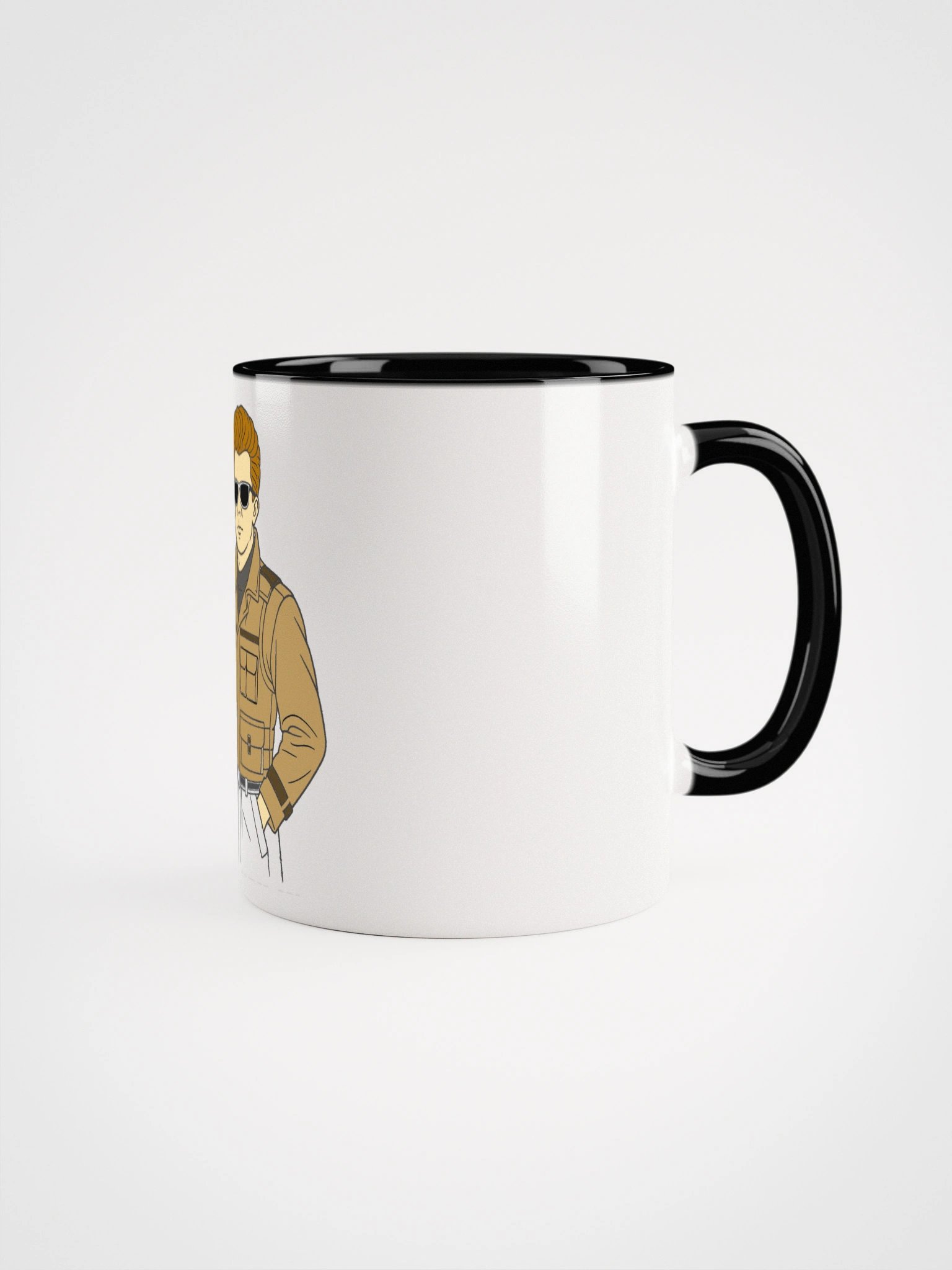 Retro 80's guy color mug product image (8)