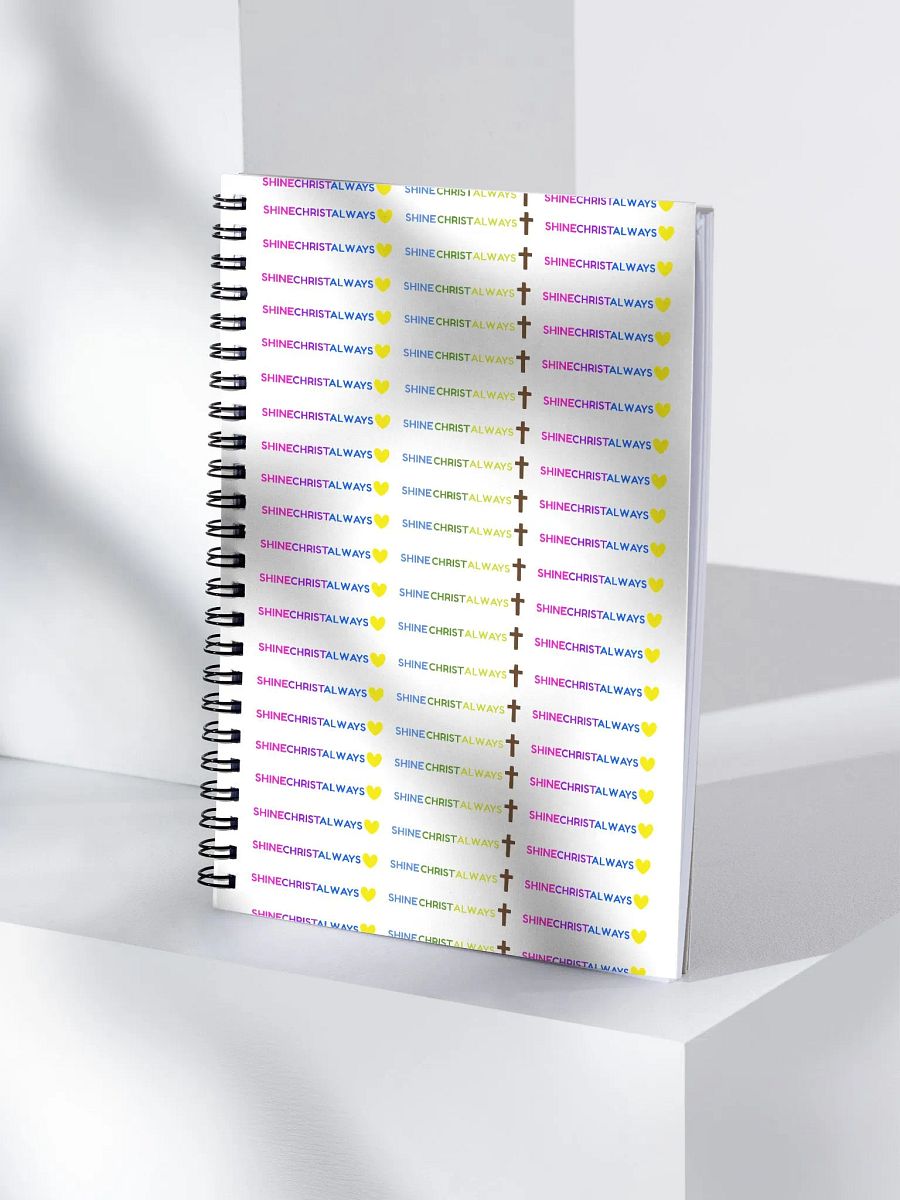 Shine Christ Always notebook product image (4)