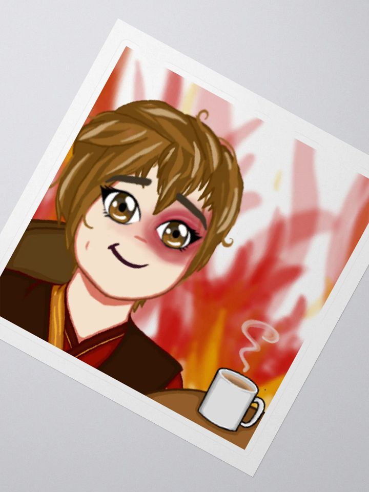This Is Fine Emote Sticker product image (2)