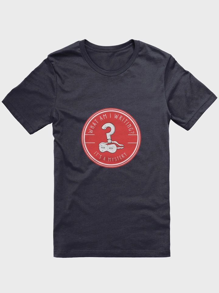 What am I Writing? It's a Mystery Navy T-shirt product image (1)
