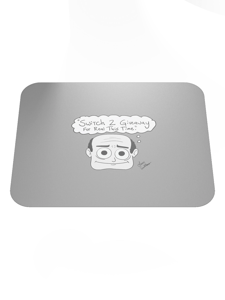 "Switch 2 Giveaway For Real This Time" Oliver Switchtwo Mousepad product image (1)