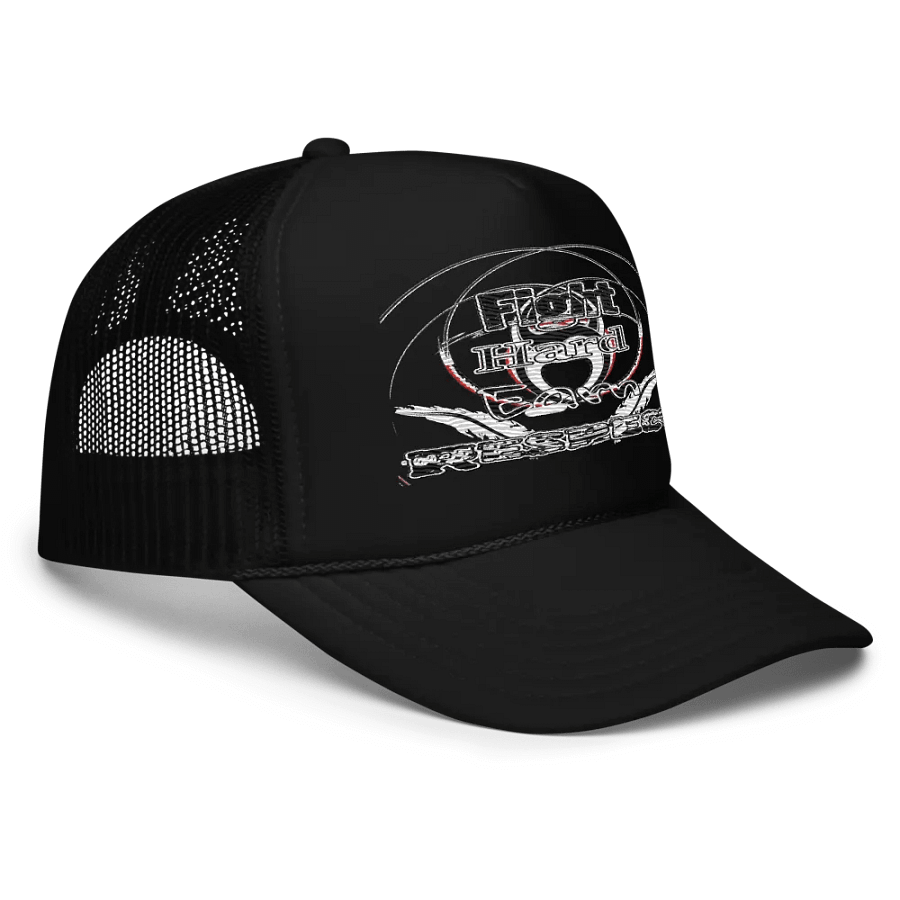 Fight Hard Earn Respect - Embroidered - Foam Trucker Hat product image (3)