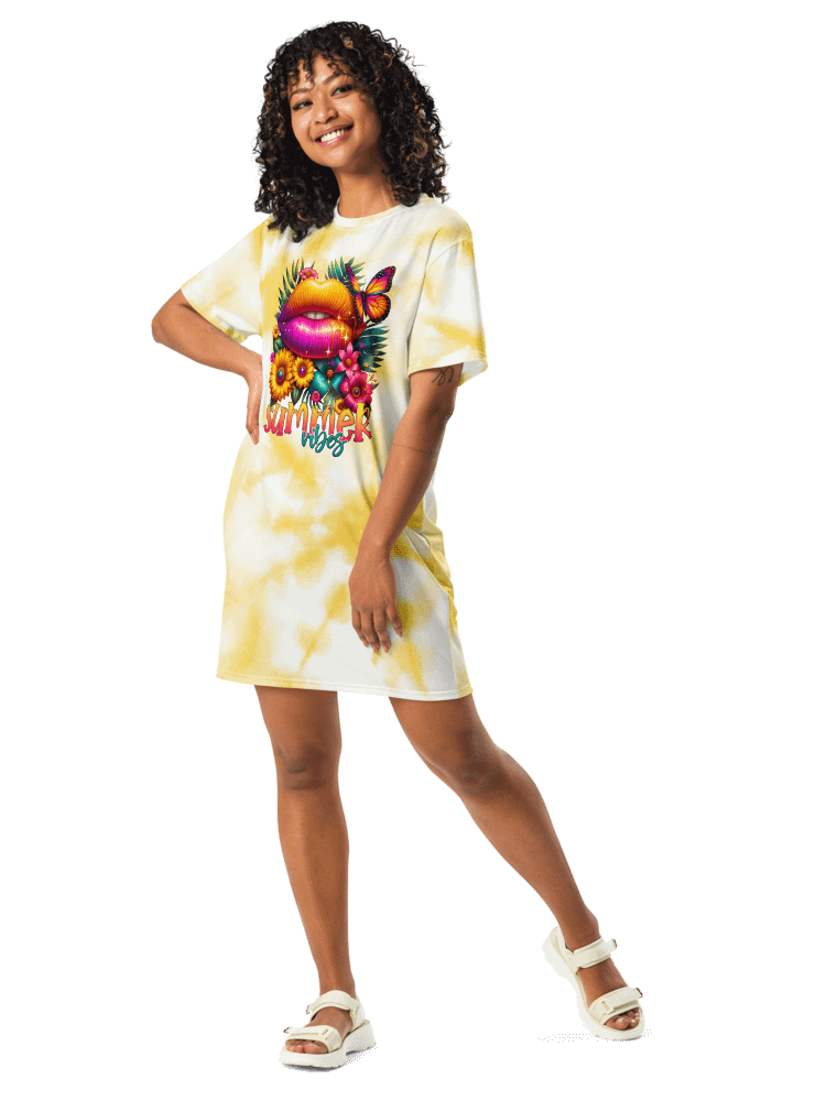 Butterfly Kiss Summer T-Shirt Dress product image (1)