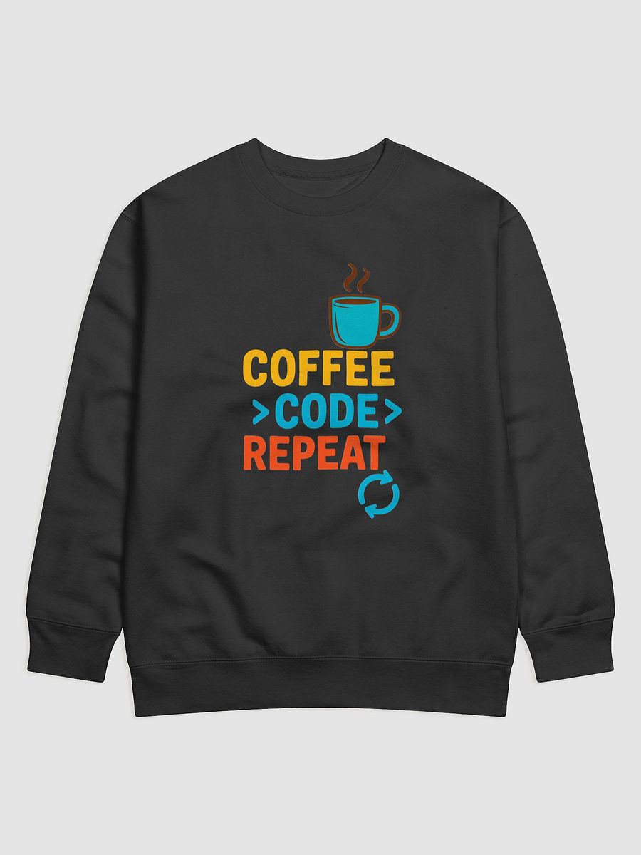 Code & Coffee Repetition Sweatshirt product image (1)