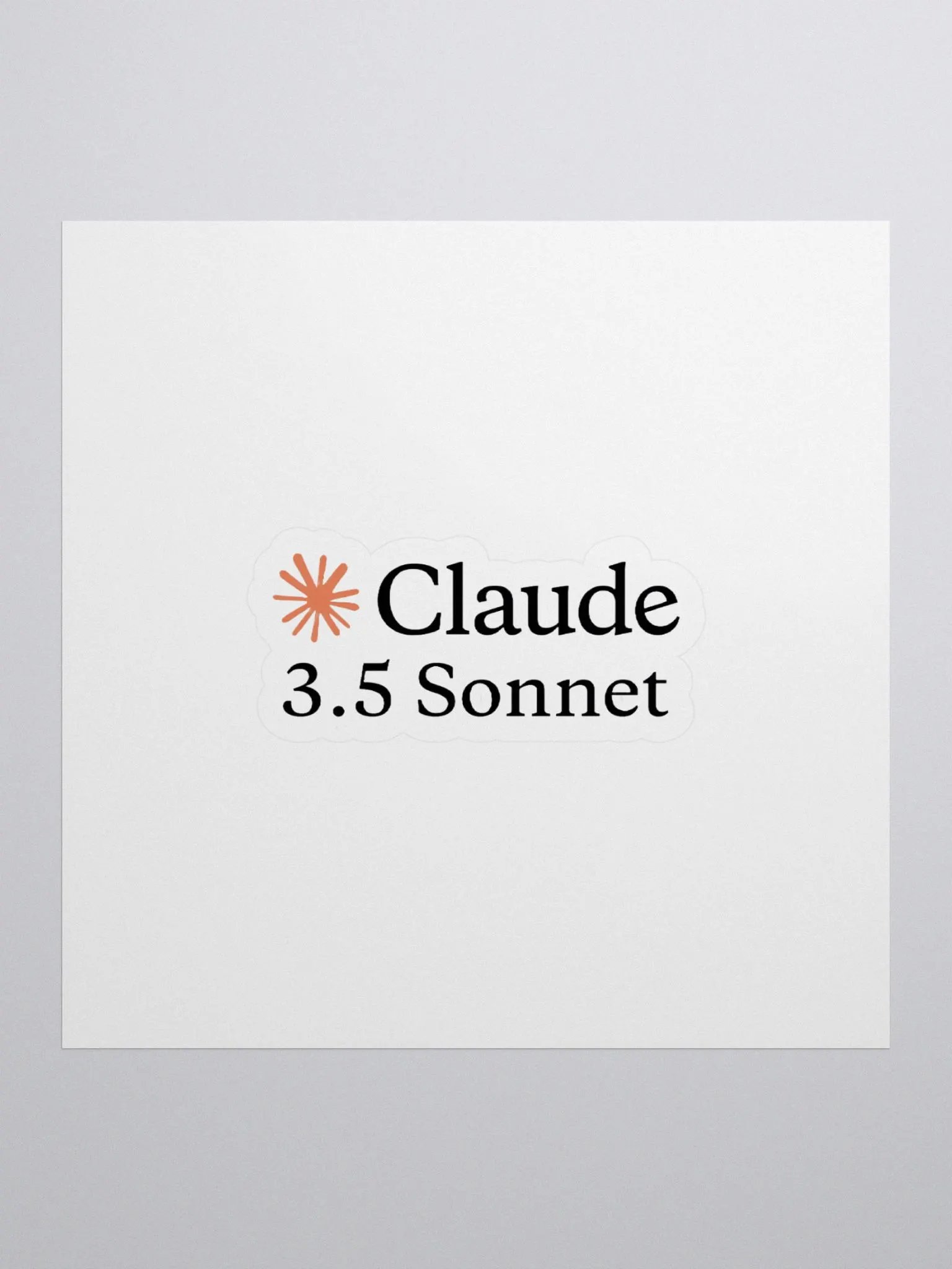 Claude 3.5 Sonnet Sticker 