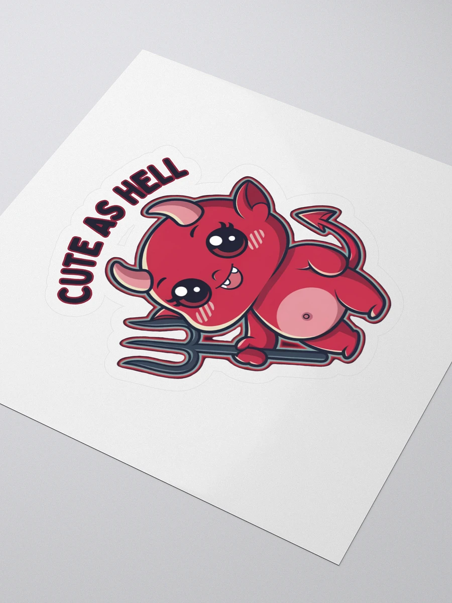 Cute As Hell - Sticker product image (3)