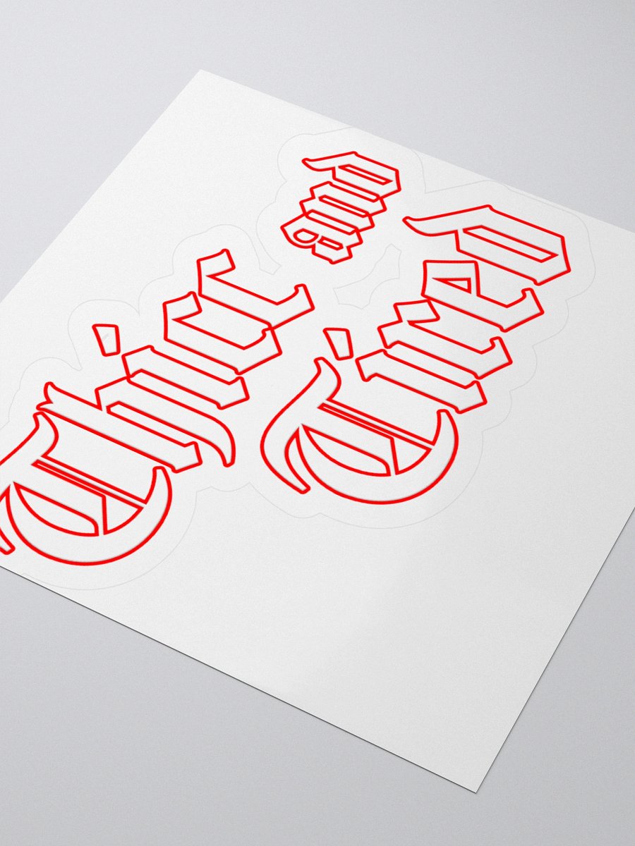 nope snark - thicc sticker product image (3)