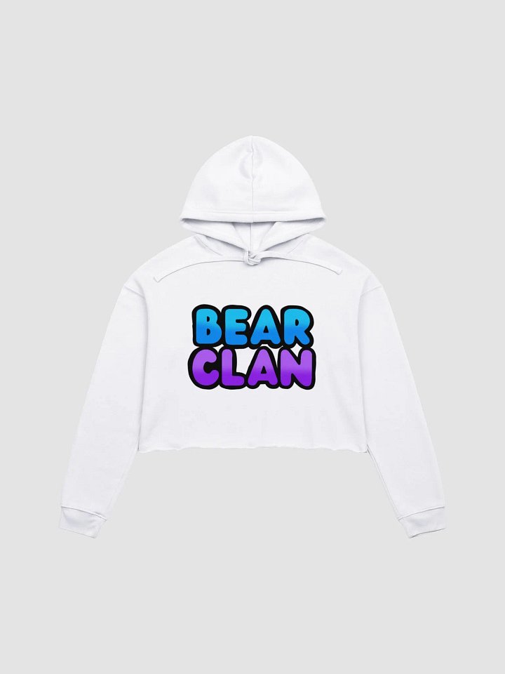 Bear Clan Cropped Hoodie product image (1)