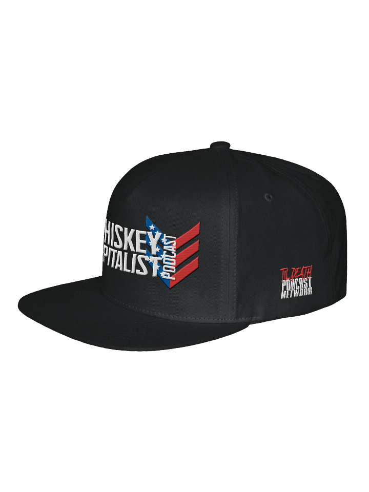 Main Logo Flat Snapback Hat - Embroidered product image (2)