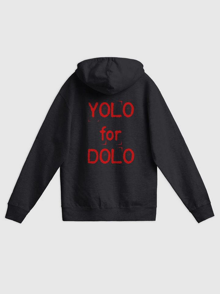 YOLO For DOLO - Premium Zipper Hoodie - Dark Colors product image (5)
