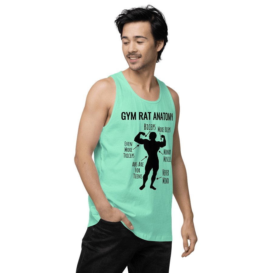 Urgers Gym Rat Anatomy Tank Top product image (19)