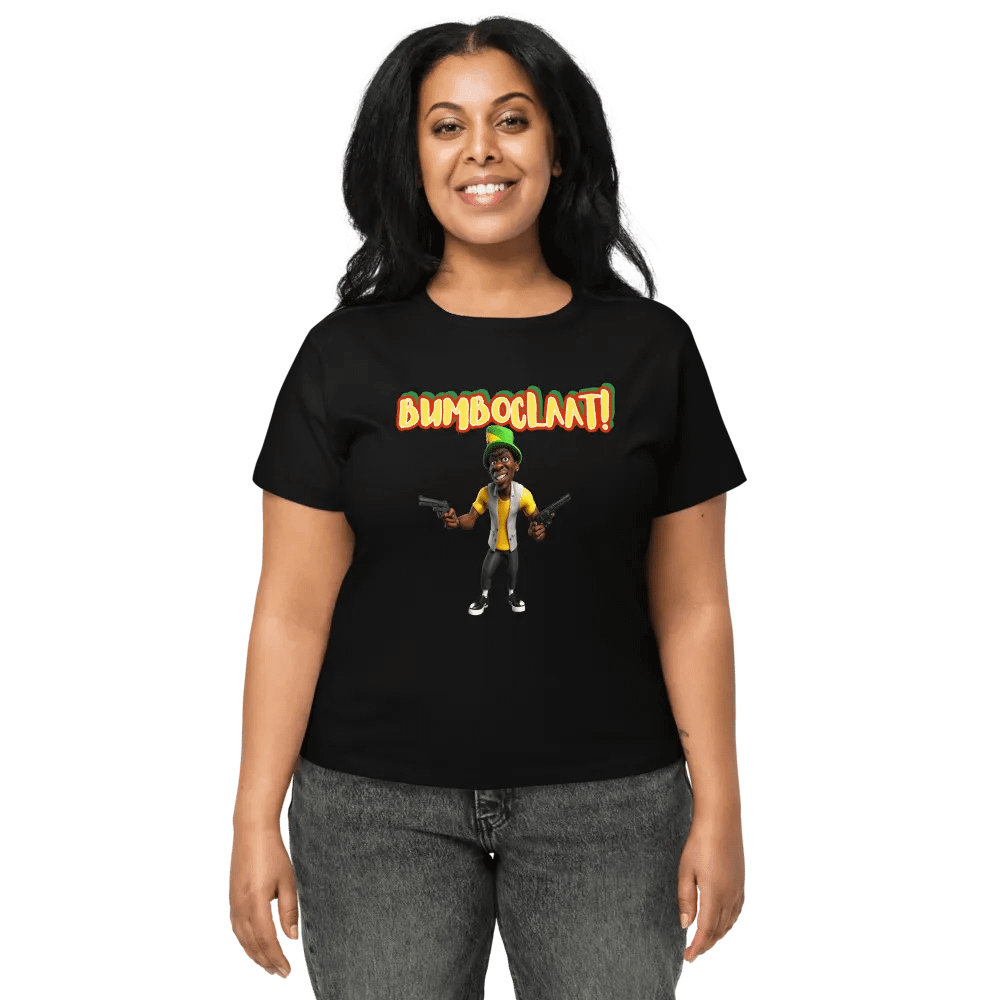BUMBOCLAAT! Exaggerated Expression Women's Tee product image (1)