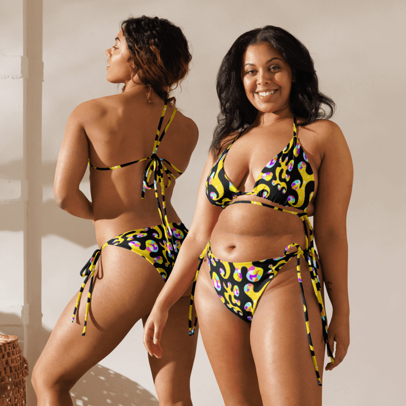 Reflective Shapes Recycled Bikini Set product image (6)