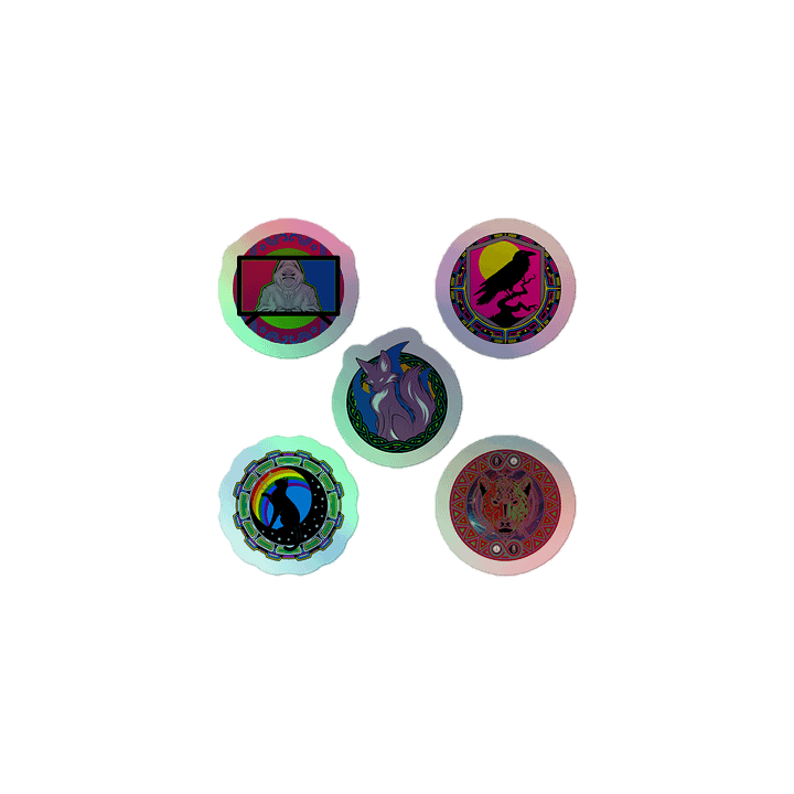 Wave 02 Holo Heroes Sticker Sheet Set product image (1)