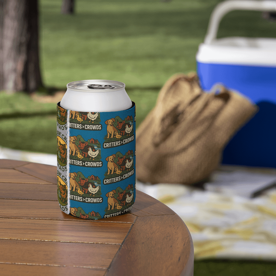 Critters over Crowds Can Cooler product image (5)