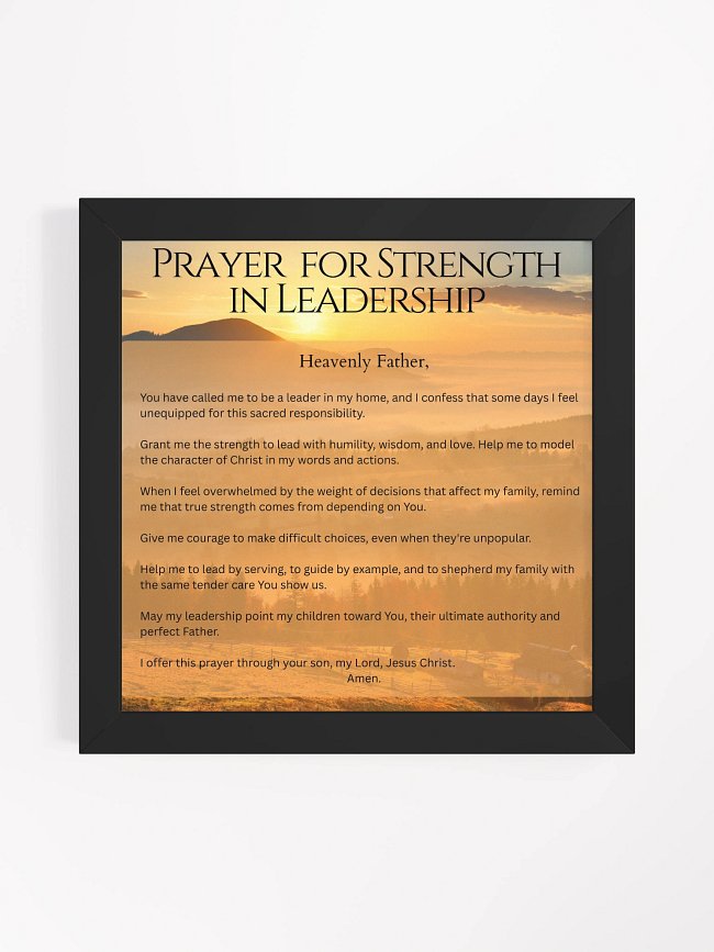 10 Prayers for Fathers - Wall Art
