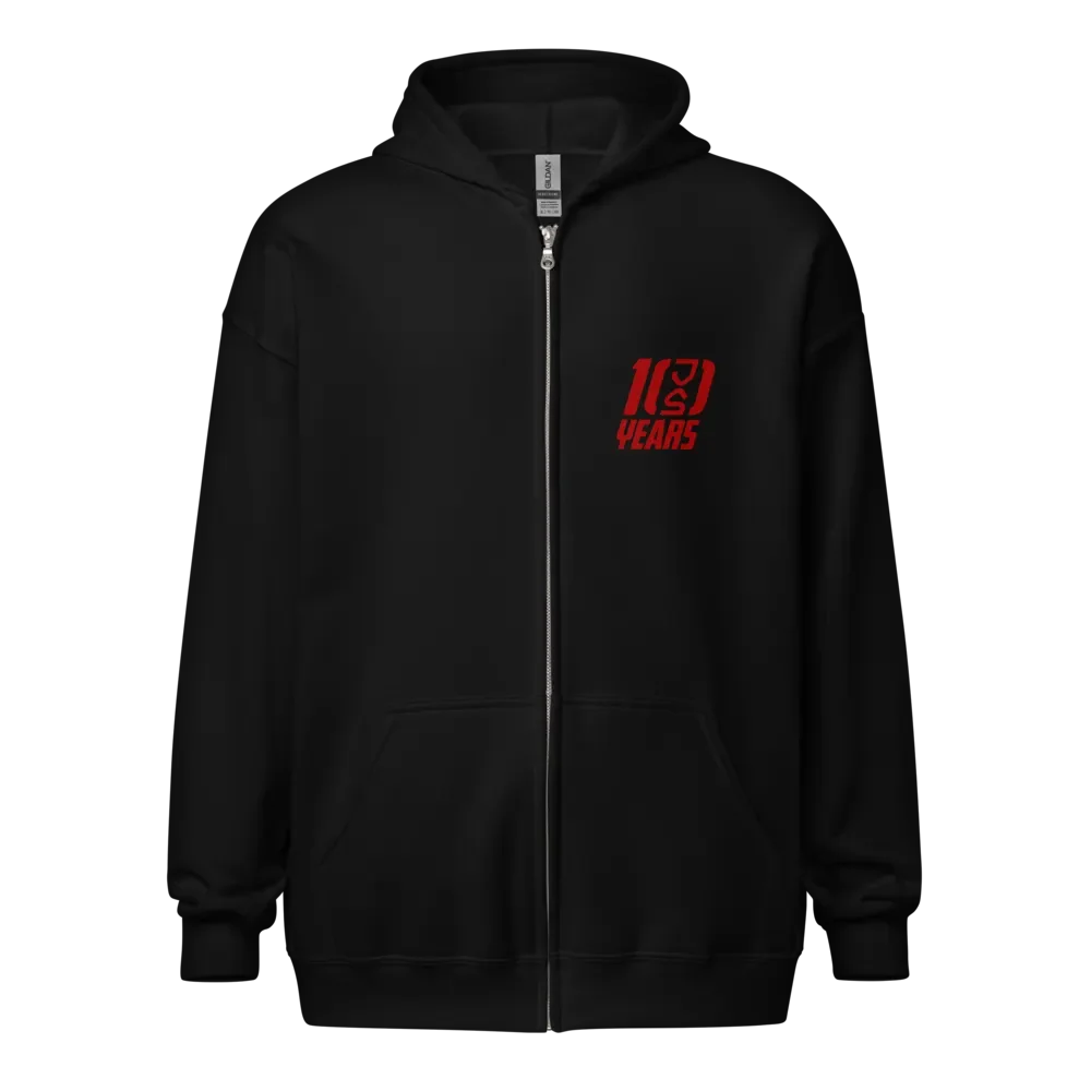 For the Culture Red Zip Up product image (2)