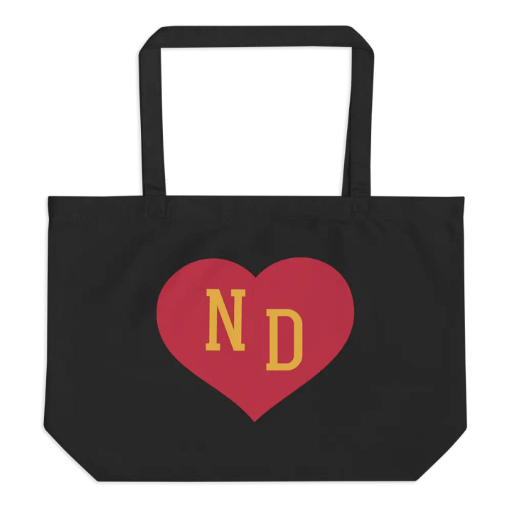 ND Heart Red Large Tote product image (1)