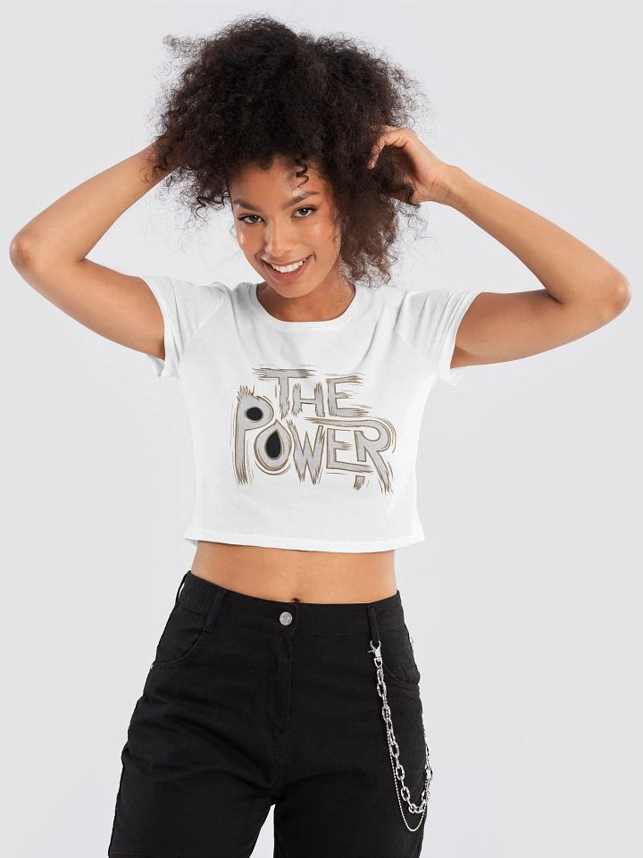 The Power Women's Crop Tee product image (1)