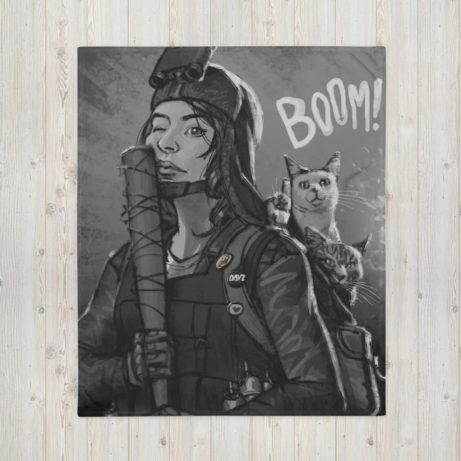 Comfy BOOM Throw Blankie! product image (4)