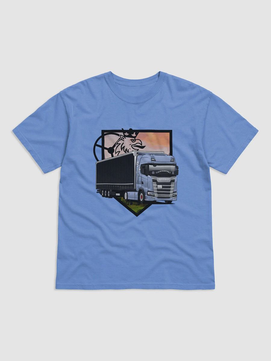 ICON S450 Flo BLUE Truck Sunset T-Shirt product image (1)