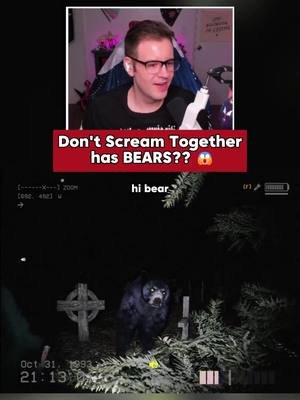 In which the bear trap gets trapped by a bear 😏 (Game: Don’t Scream Together) Feat. @GirlsPlay and @DreamWarrior ) #gamingontiktok #horrorgame #horrortok #gaytiktok 