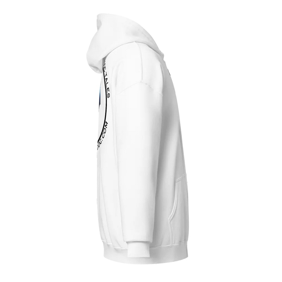 Dragon Doc Heavyweight Full-Zip Hoodie - White product image (4)