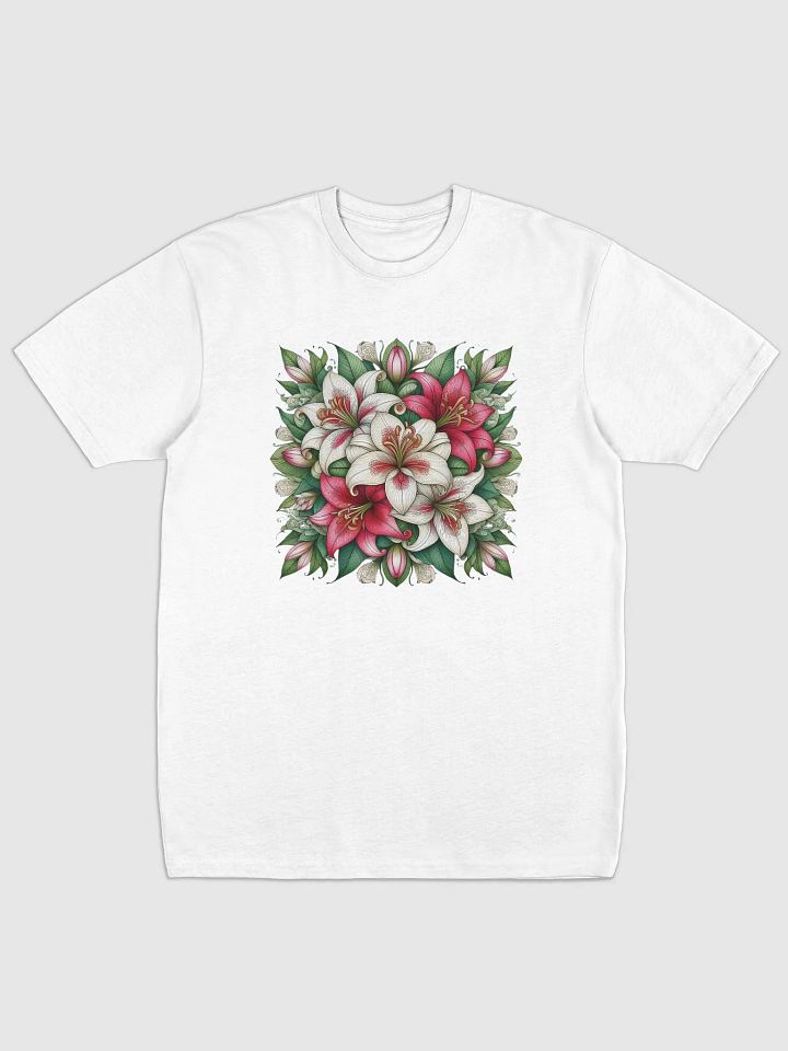 Lily Symphony Men's Premium Tee | AI Design flower product image (1)