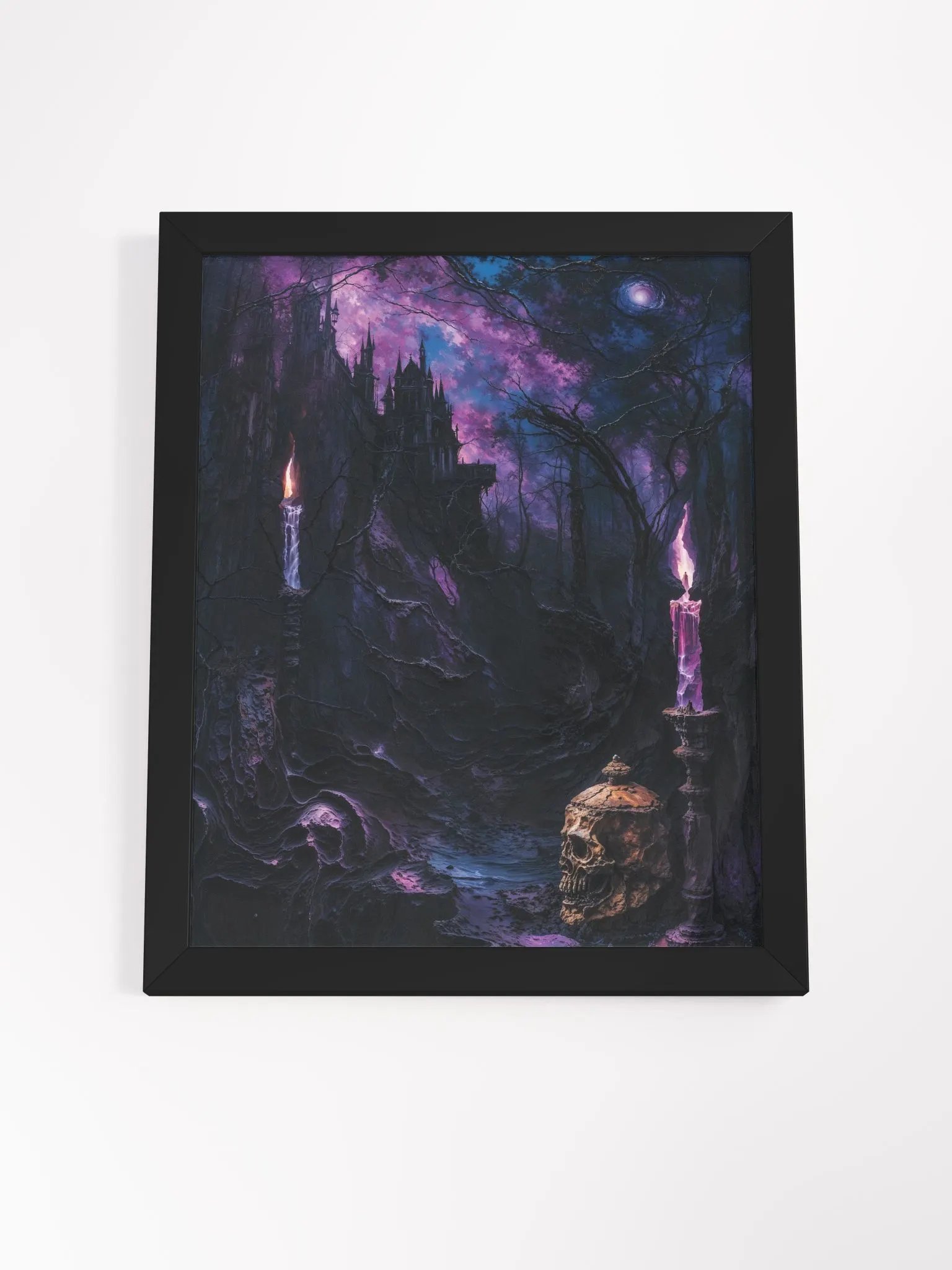 Gothic Skull Castle Framed Poster product image (16)