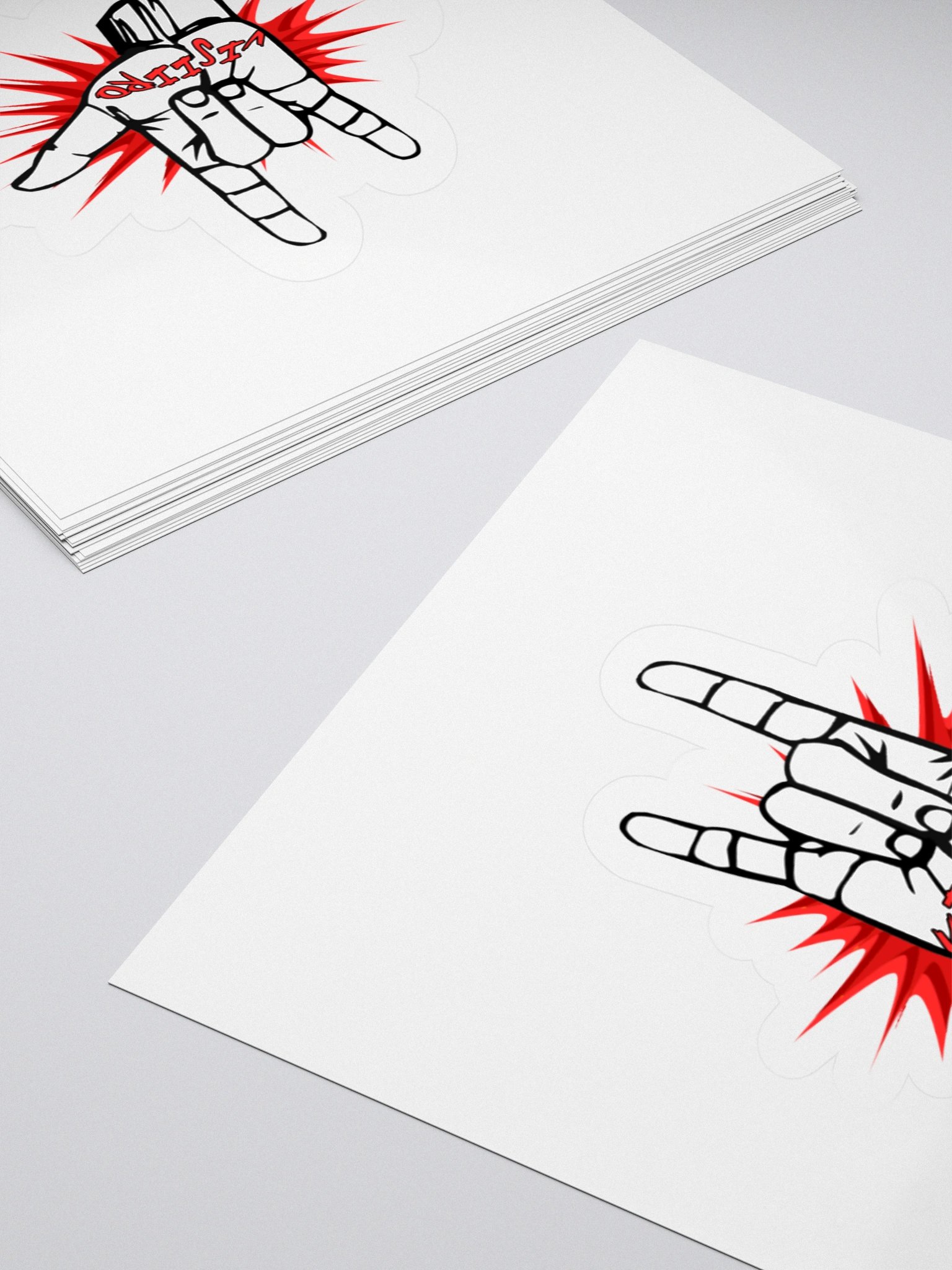 Vis Punk Logo Sticker product image (10)