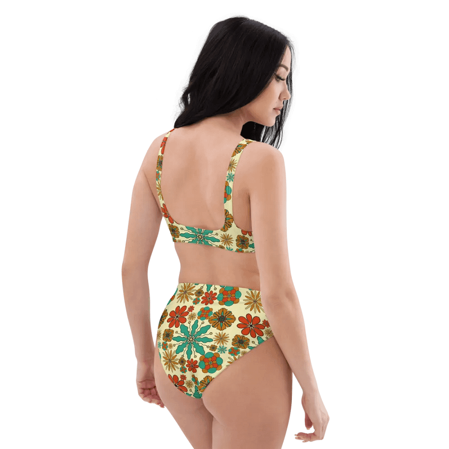 Retro Floral Harmony Bikini Set product image (6)