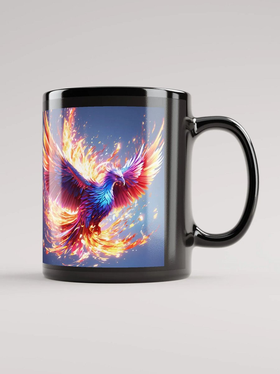 Phoenix Black Gloss Mug product image (1)