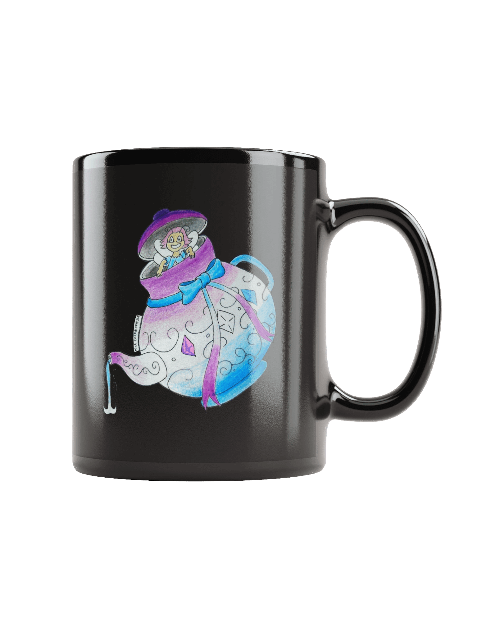 TeaPot Fairy Glossy Mug product image (2)