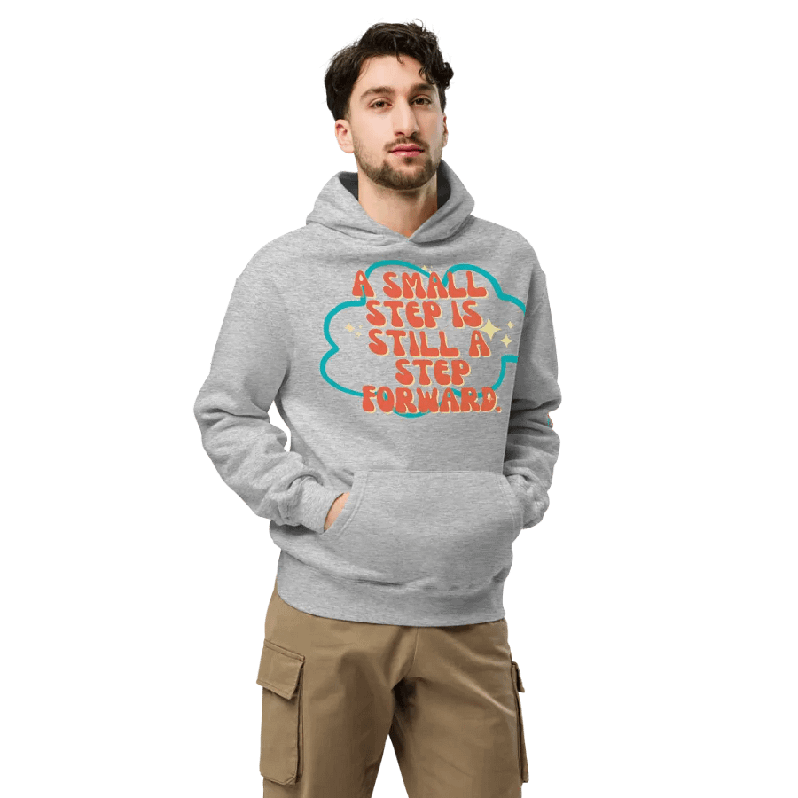 AS Colour Unisex Premium Oversized Hoodie - A small step... product image (34)