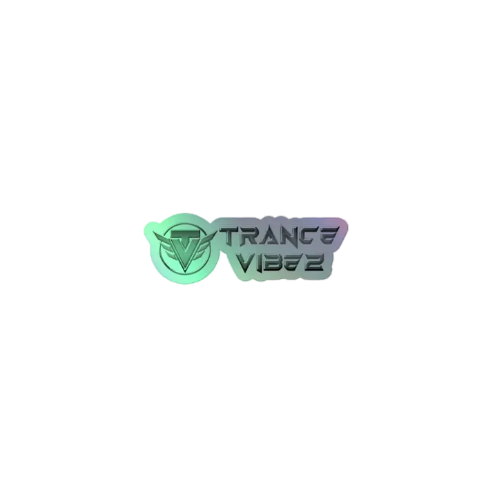 Trance Vibez Holographic Sticker product image (1)