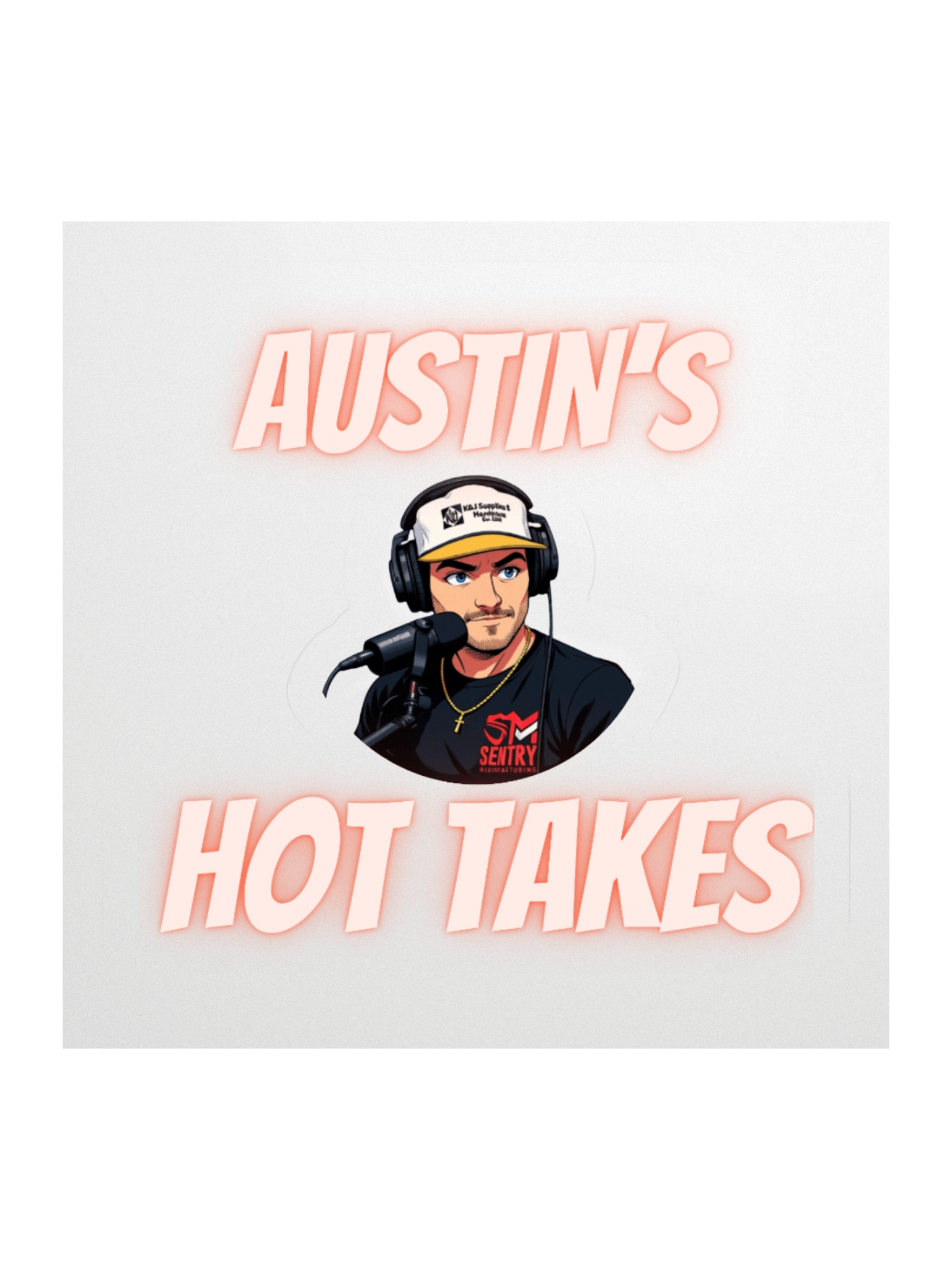 Austin's Hot Takes Sticker product image (1)
