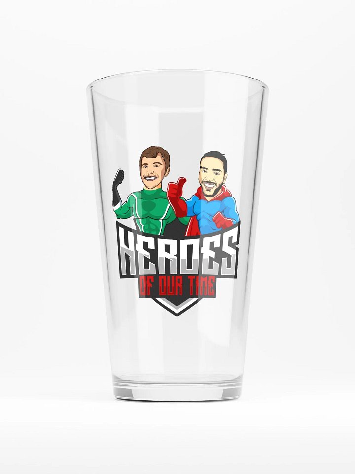 Heroes of our Time Pint Glass product image (1)
