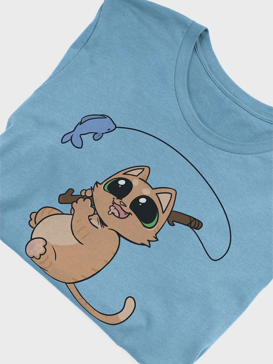 Fishing Feline Unisex Tee product image (5)