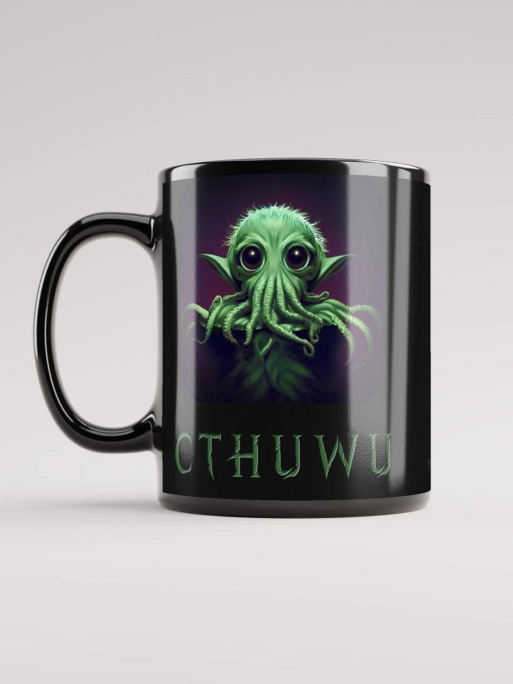 All Black Cthuwu Mug product image (1)