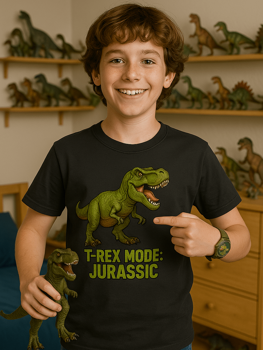T-REX MODE: JURASSIC T-Shirt – Pick Your Favorite Color! product image (1)